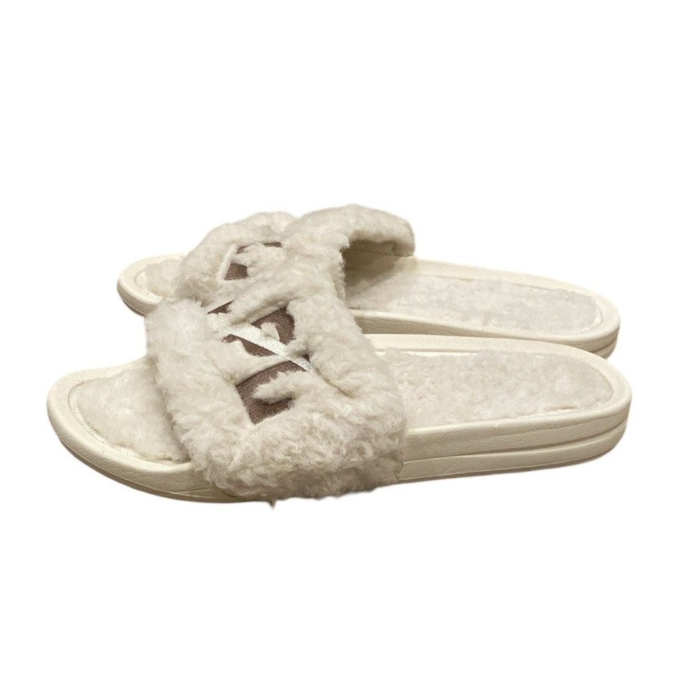 Apl Shearling Slip On Slide Sandals Size 10 - image 4